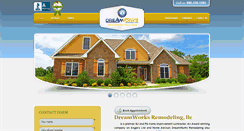 Desktop Screenshot of dreamworksremodelingnj.com